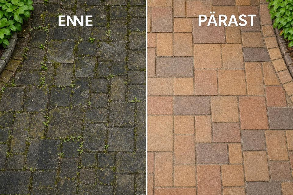 Puhastus ja survepesu